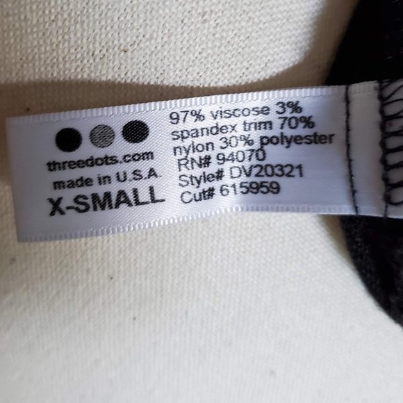 Three Dots sequin front long sleeve sweater. Fun! - Picture 6 of 8